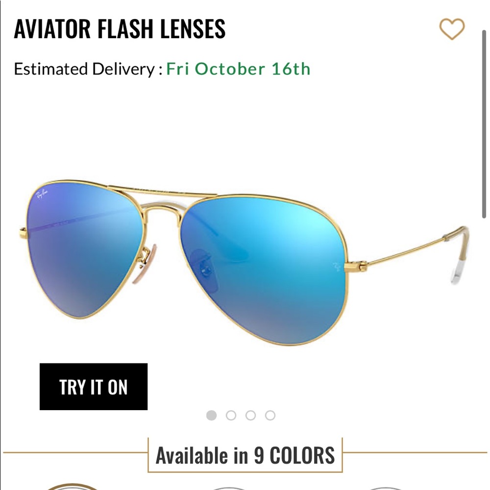 AVIATOR FLASH SUNGLASSES